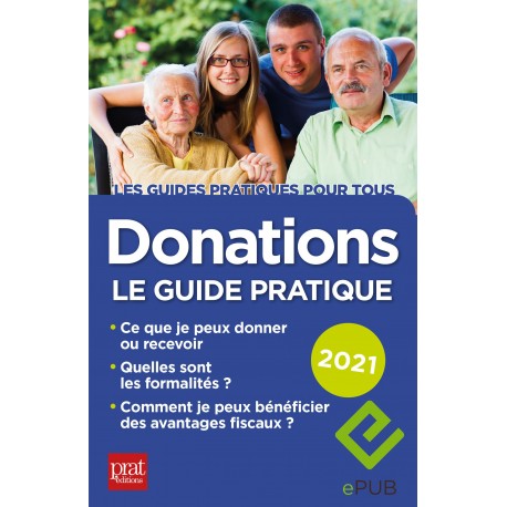 Donations - Le guide pratique 2021 - EPUB