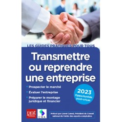 Transmettre ou reprendre une entreprise 2023