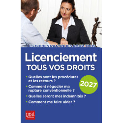 Licenciement - Tous vos droits 2027